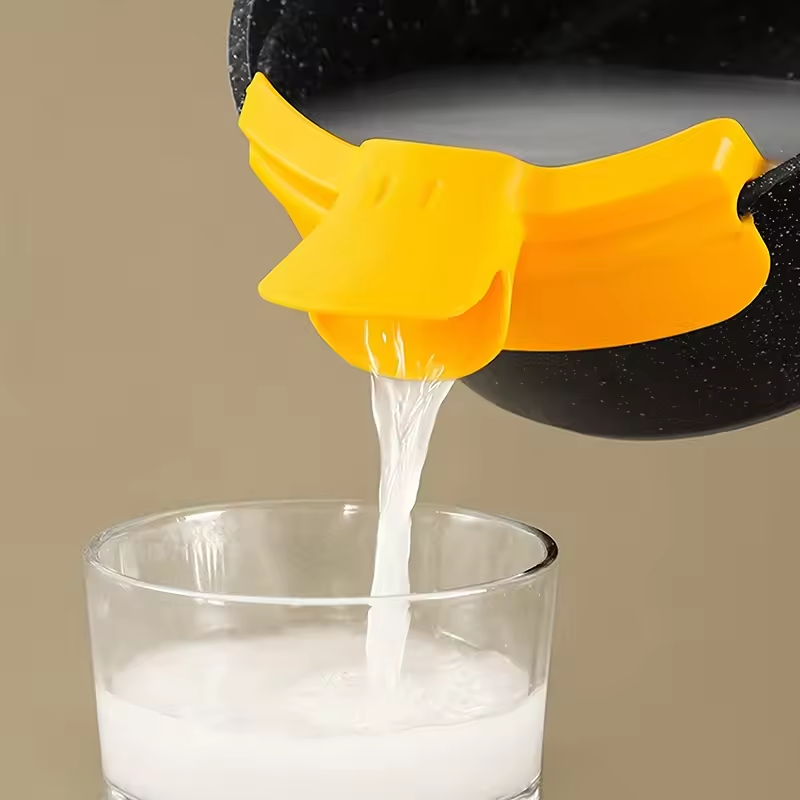 Mixing Cup Silicone - Duckbill Diversion Mouth Funnel Pour Soup