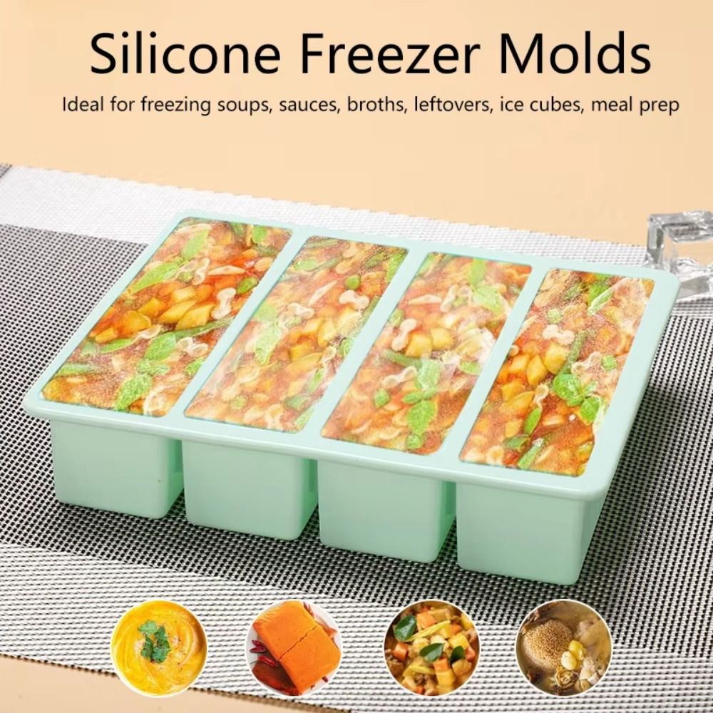 New 4 Grids Giant Storage For  - đánh giá và giá Serving Tray Mold