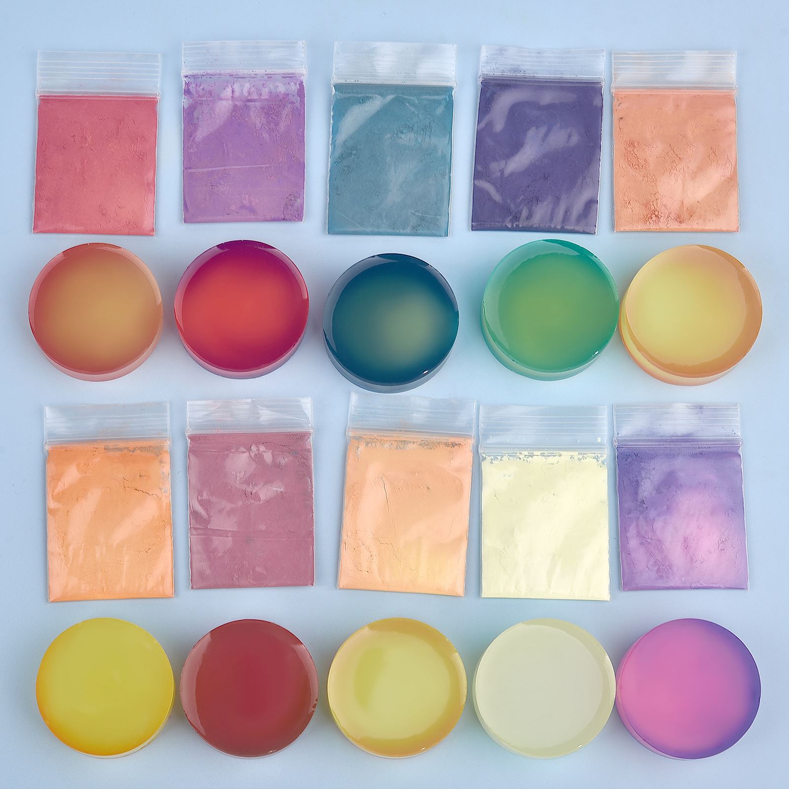 10 Colors Temperature Color Ch - đánh giá và giá Resin Pigment Set
