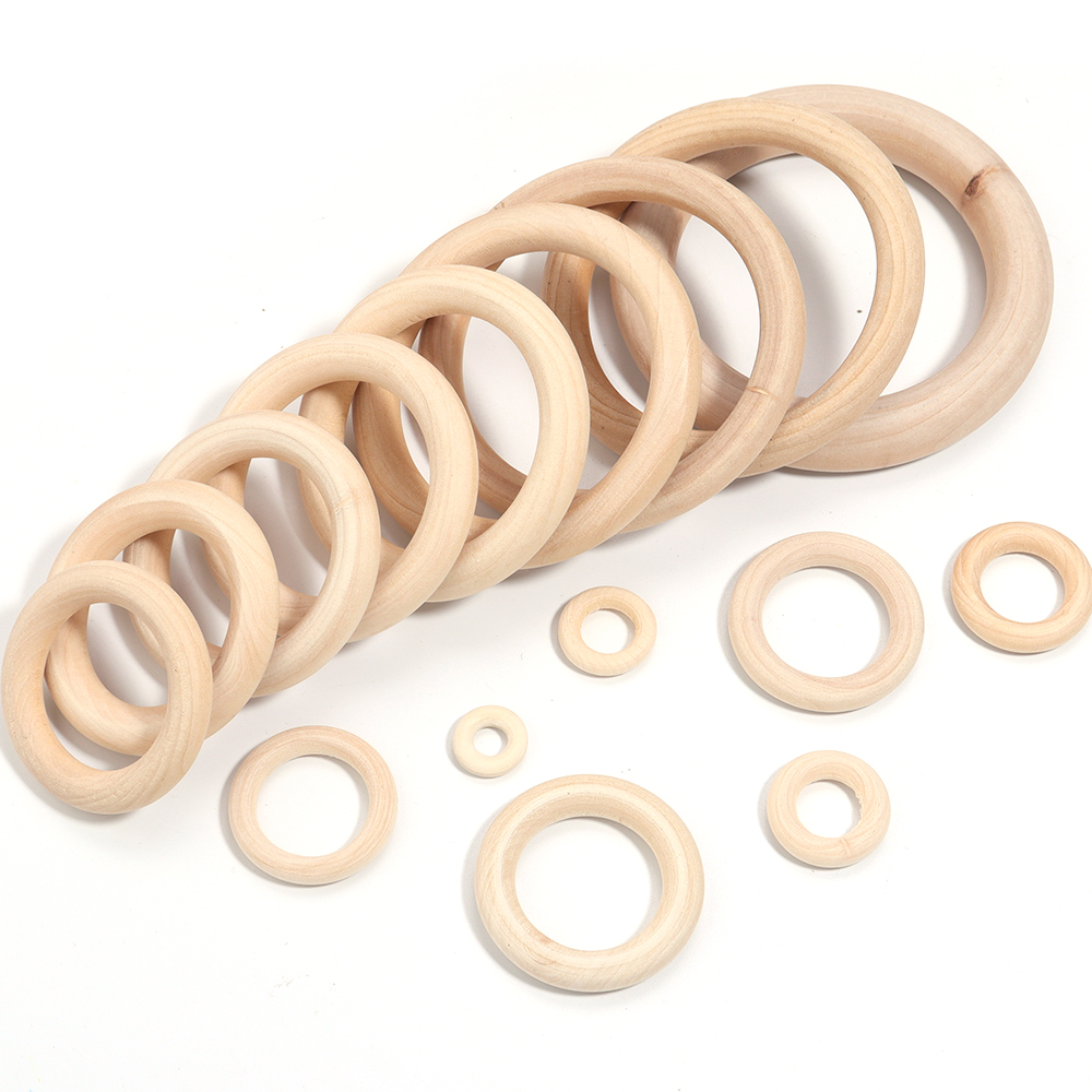 Unfinished Solid Wooden Rings  - đánh giá và giá Wood Ring Blank