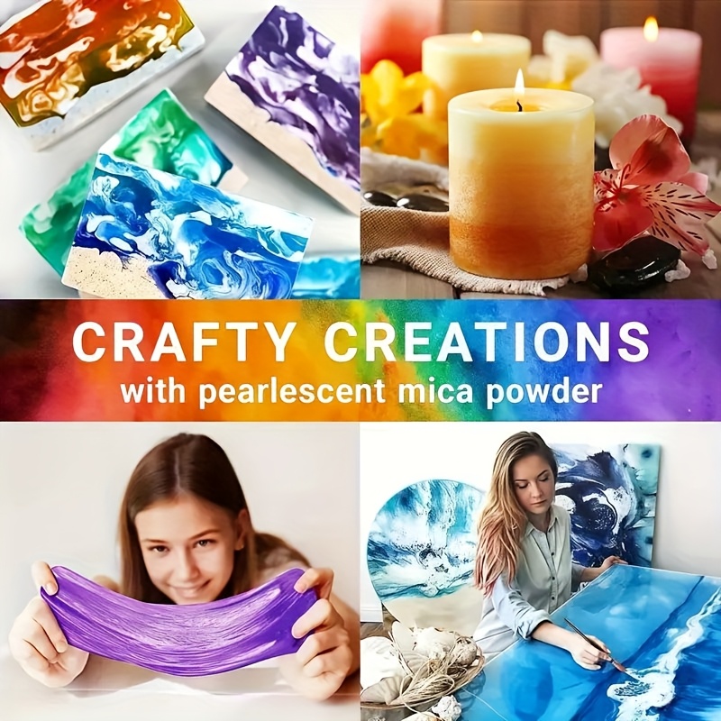24 Colors/8 Colors 5 Grams 0.1 - đánh giá và giá Resin Pigment Set