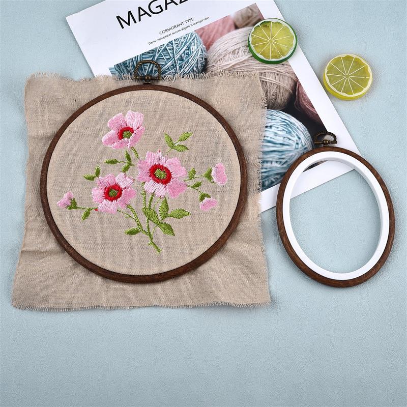 Sewing Tool Round Oval Wooden  - đánh giá và giá Wood Ring Blank