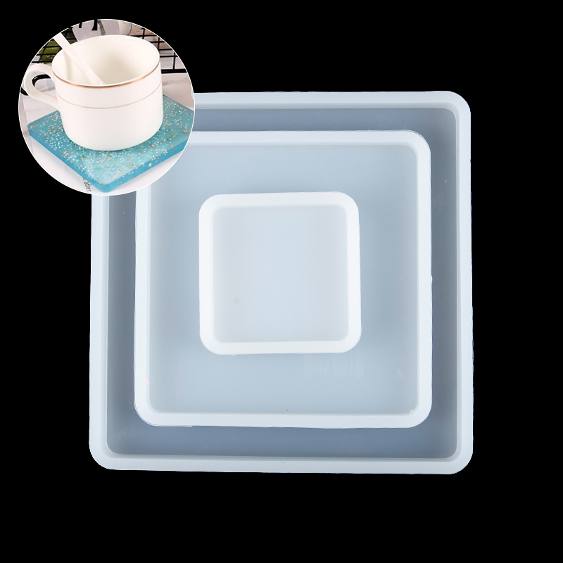 Square Silicone Casting Epoxy  - đánh giá và giá Serving Tray Mold