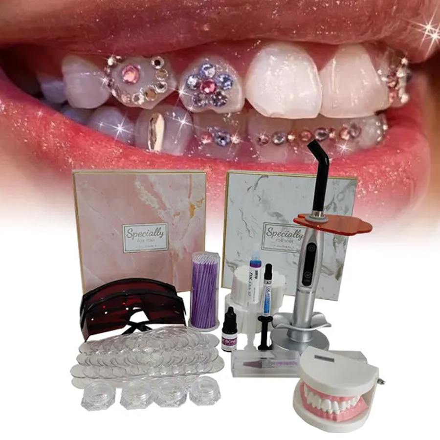 Professional Tooth Gem Kit Ful - đánh giá và giá Resin Jewelry Kit