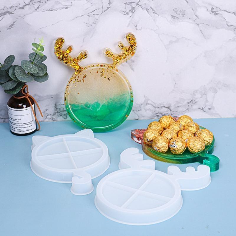 31BB DIY Khay Giáng sinh Silic - đánh giá và giá Serving Tray Mold