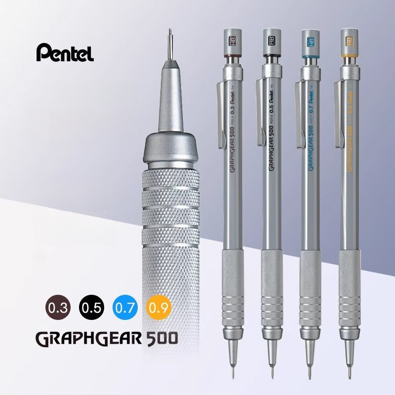 1pc Pentel Graphgear 500 Draft - đánh giá và giá Pentel Pen Energel
