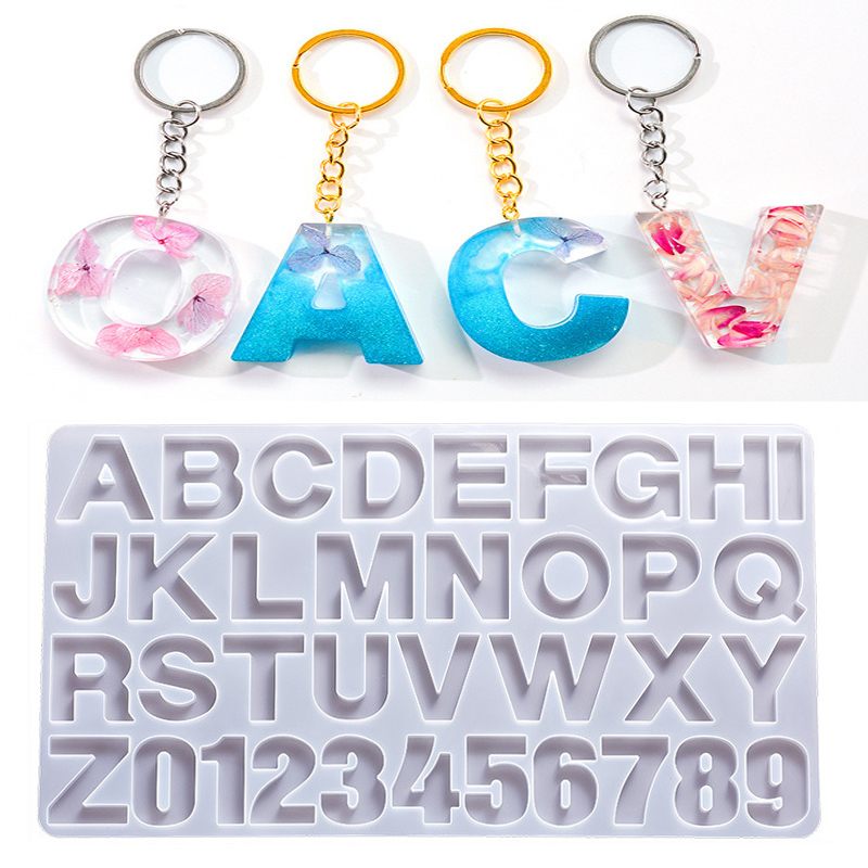 Alphabet Epoxy Resin Silicone  - đánh giá và giá Serving Tray Mold