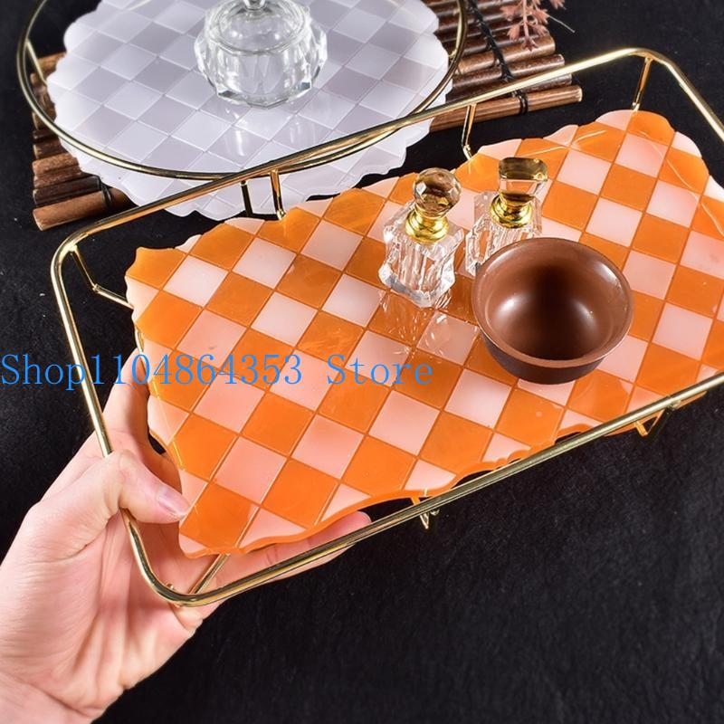 652F Bàn Cờ Khay Khuôn Đúc Nhự - đánh giá và giá Serving Tray Mold
