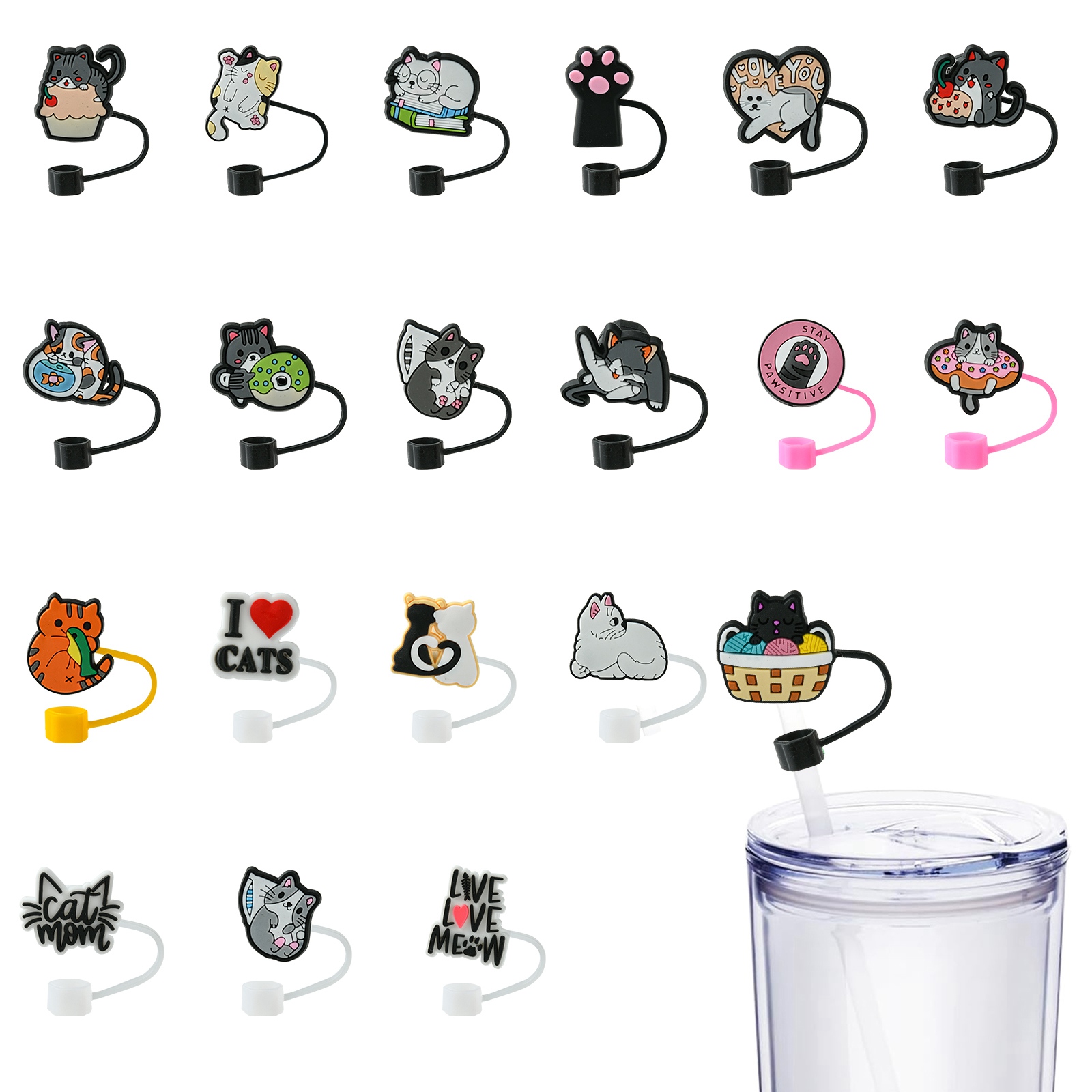 20Pcs Mixed Styles Silicone Bl - đánh giá và giá Mixing Cup Silicone
