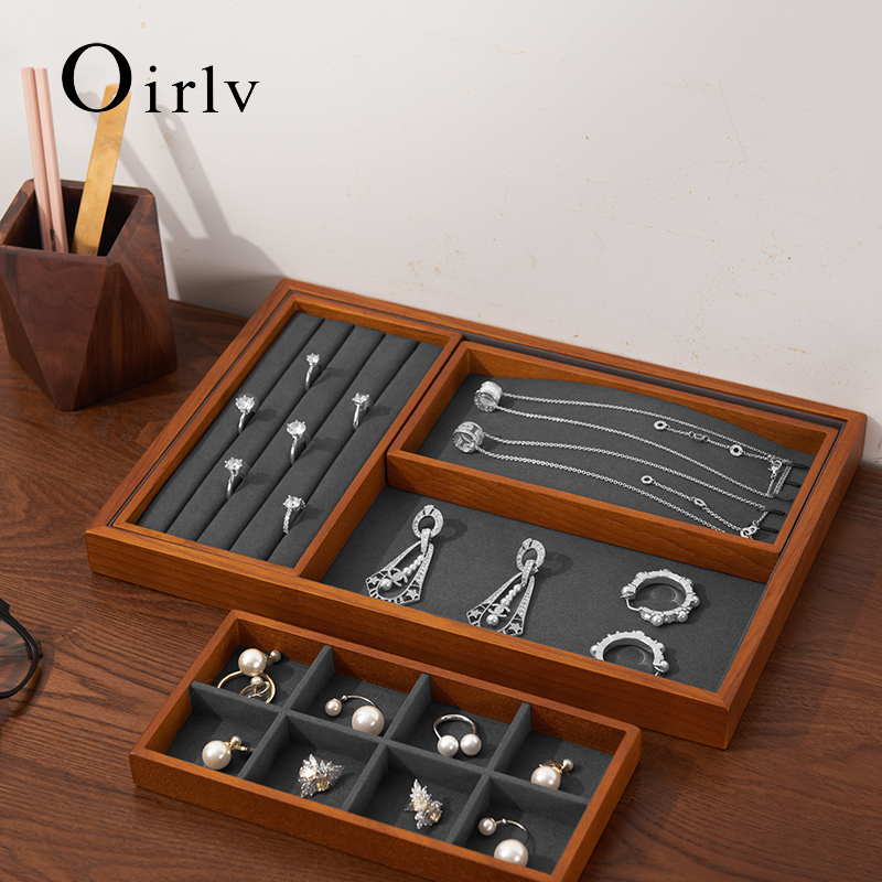 Oirlv Wooden Jewelry Organizer - đánh giá và giá Wood Ring Blank
