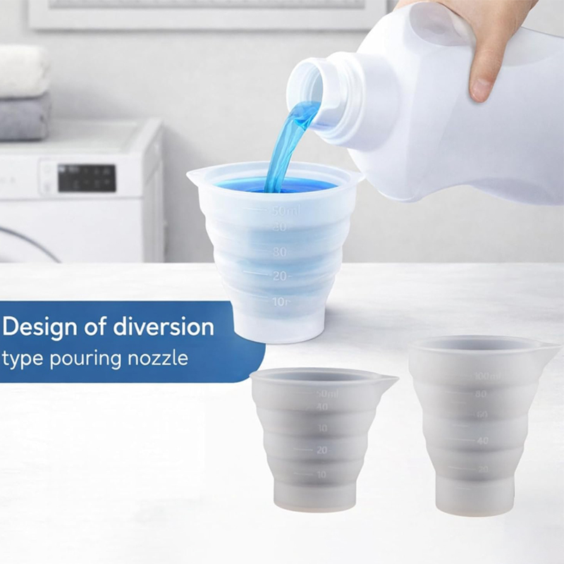 2 Pcs Silicone Laundry Dosing  - đánh giá và giá Mixing Cup Silicone